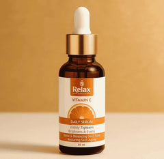 Relax Vitamin C Daily Face Serum – Brightening, Anti-Aging Formula