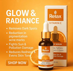 Relax Vitamin C Daily Face Serum – Brightening, Anti-Aging Formula