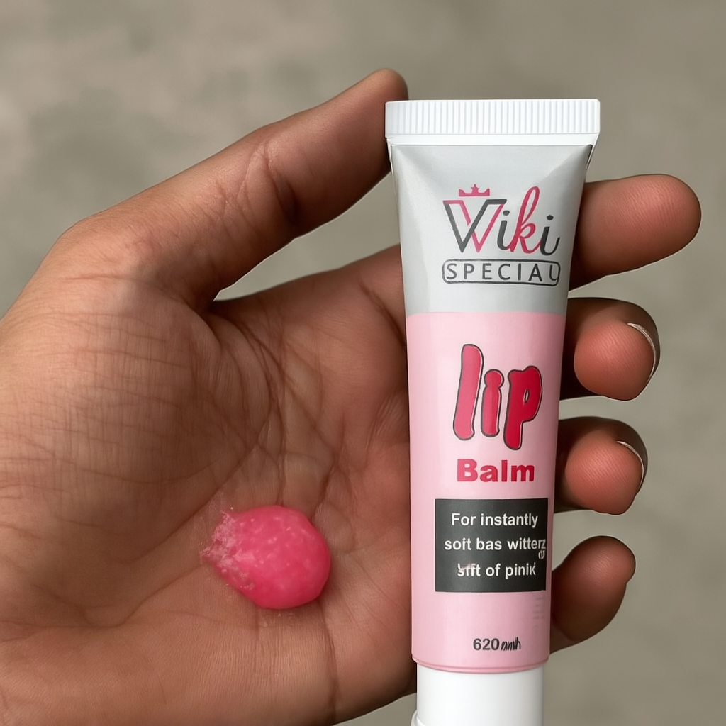 Wiki Pink Color Lip Balm – Moisturizing, Natural Tint