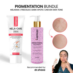 Pigmentation Bundle: Face Wash & Melasma Cream Duo